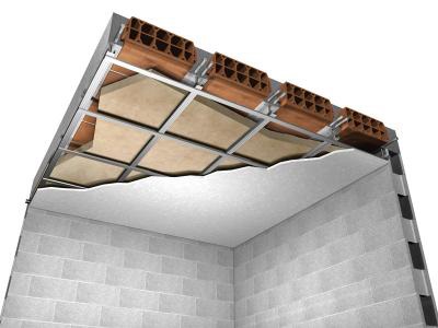 Isolamento al fuoco soffitto